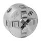 BISON 4-Jaw Lathe Chuck Ø315 mm Cast iron DIN 6350 - Mounted on the back (cylindrical holder) - 3604-315
